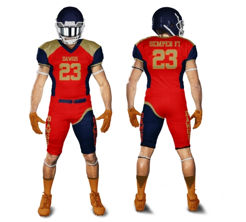 Custom Football Uniform